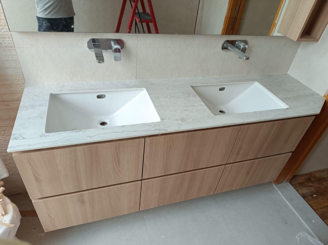 integrated sink countertops